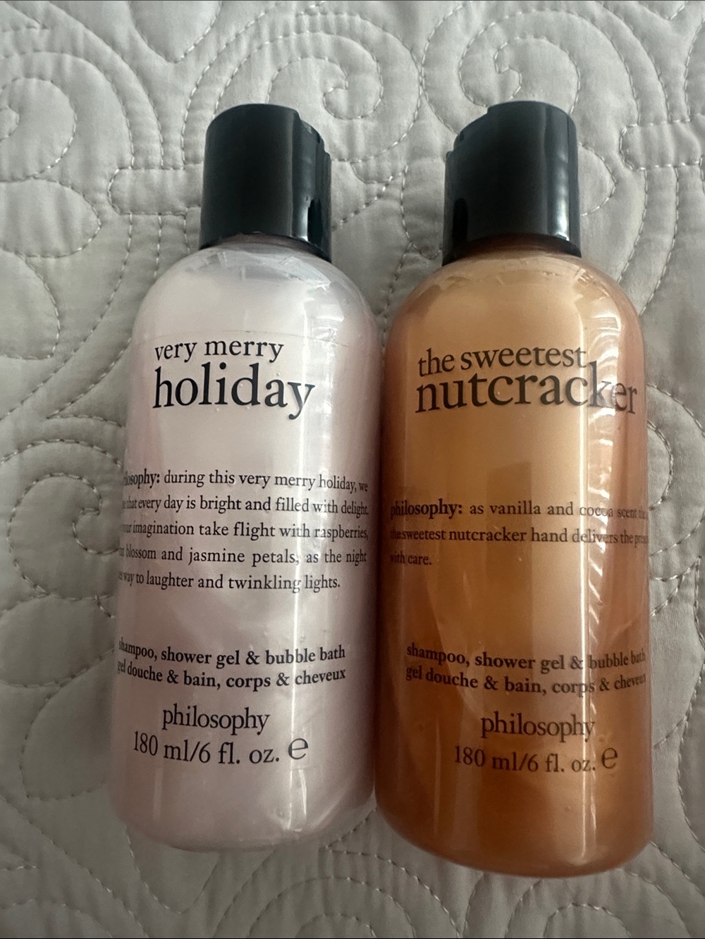 Christmas bath gel